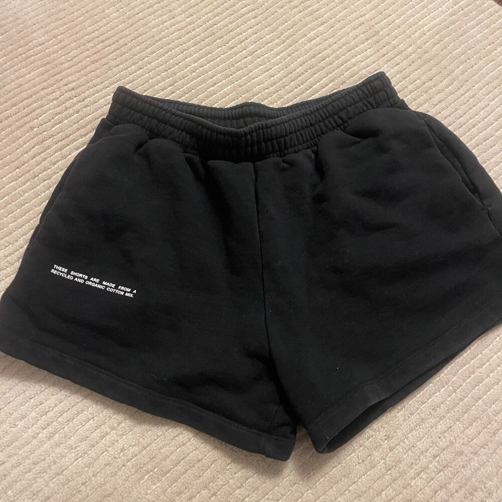 Pangaia Womens Shorts - Black